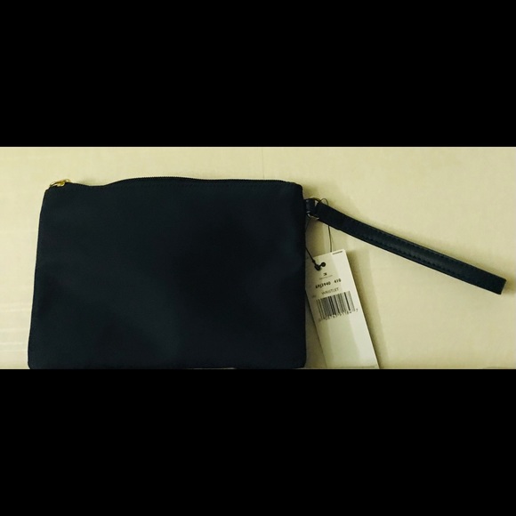 New Tommy Hilfiger Navy Wristlet made in Cambodia - Picture 2 of 16